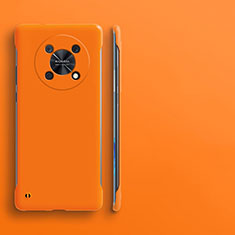 Huawei Nova Y90用ハードケース プラスチック 質感もマット フレームレス カバー ファーウェイ オレンジ