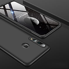 Huawei P Smart+ Plus (2019)用ハードケース プラスチック 質感もマット 前面と背面 360度 フルカバー ファーウェイ ブラック