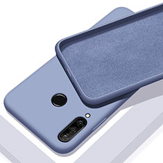 Huawei P Smart+ Plus (2019)用360度 フルカバー極薄ソフトケース シリコンケース 耐衝撃 全面保護 バンパー ファーウェイ ブルー