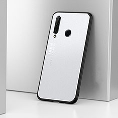 Huawei P Smart+ Plus (2019)用ケース 高級感 手触り良い アルミメタル 製の金属製 カバー T01 ファーウェイ シルバー