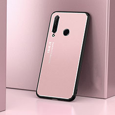 Huawei P Smart+ Plus (2019)用ケース 高級感 手触り良い アルミメタル 製の金属製 カバー T01 ファーウェイ ローズゴールド