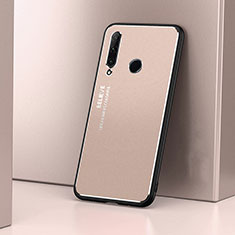 Huawei P Smart+ Plus (2019)用ケース 高級感 手触り良い アルミメタル 製の金属製 カバー T01 ファーウェイ ゴールド