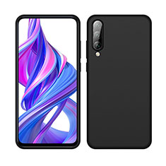 Huawei P Smart Pro (2019)用360度 フルカバー極薄ソフトケース シリコンケース 耐衝撃 全面保護 バンパー S05 ファーウェイ ブラック