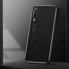 Huawei P Smart Pro (2019)用ケース 高級感 手触り良い アルミメタル 製の金属製 カバー M01 ファーウェイ ブラック