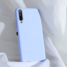 Huawei P Smart Pro (2019)用360度 フルカバー極薄ソフトケース シリコンケース 耐衝撃 全面保護 バンパー S04 ファーウェイ パープル