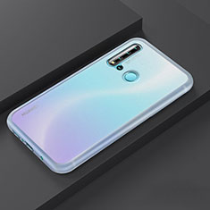 Huawei P20 Lite (2019)用ハイブリットバンパーケース プラスチック 兼シリコーン カバー R03 ファーウェイ ホワイト