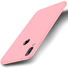 Huawei P20 Lite用極薄ソフトケース シリコンケース 耐衝撃 全面保護 S01 ファーウェイ ピンク