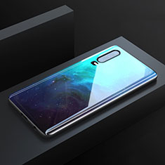 Huawei P30用ハイブリットバンパーケース プラスチック パターン 鏡面 カバー Z02 ファーウェイ マルチカラー