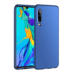 Huawei P30用ハードケース プラスチック 質感もマット カバー P01 ファーウェイ ネイビー