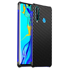 Huawei P30 Lite用ケース 高級感 手触り良い アルミメタル 製の金属製 カバー T06 ファーウェイ ネイビー