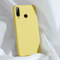 Huawei P30 Lite New Edition用360度 フルカバー極薄ソフトケース シリコンケース 耐衝撃 全面保護 バンパー C03 ファーウェイ イエロー