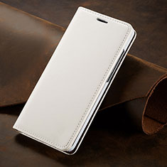 Huawei P30 Pro用手帳型 レザーケース スタンド カバー T01 ファーウェイ ホワイト