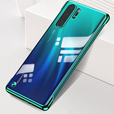 Huawei P30 Pro用ハードカバー クリスタル クリア透明 S01 ファーウェイ グリーン