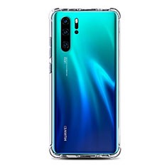 Huawei P30 Pro用極薄ソフトケース シリコンケース 耐衝撃 全面保護 クリア透明 K05 ファーウェイ クリア