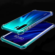 Huawei P30 Pro用極薄ソフトケース シリコンケース 耐衝撃 全面保護 クリア透明 S03 ファーウェイ クリア