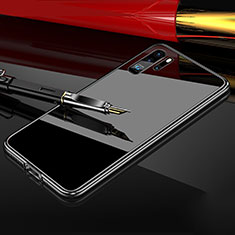 Huawei P30 Pro New Edition用ケース 高級感 手触り良い アルミメタル 製の金属製 バンパー 鏡面 カバー M03 ファーウェイ シルバー