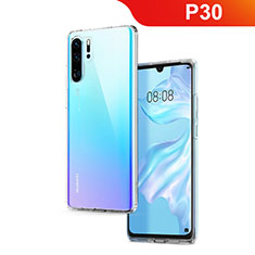 Huawei P30 Pro New Edition用極薄ソフトケース シリコンケース 耐衝撃 全面保護 クリア透明 T02 ファーウェイ クリア