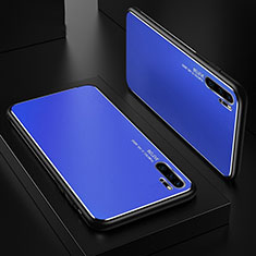 Huawei P30 Pro New Edition用ケース 高級感 手触り良い アルミメタル 製の金属製 カバー T01 ファーウェイ ネイビー