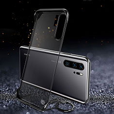 Huawei P30 Pro New Edition用ハードカバー クリスタル クリア透明 S03 ファーウェイ ブラック