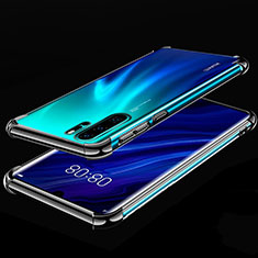 Huawei P30 Pro New Edition用極薄ソフトケース シリコンケース 耐衝撃 全面保護 クリア透明 S03 ファーウェイ ブラック