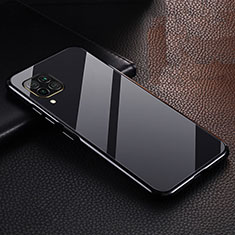 Huawei P40 Lite用ケース 高級感 手触り良い アルミメタル 製の金属製 カバー T02 ファーウェイ ブラック