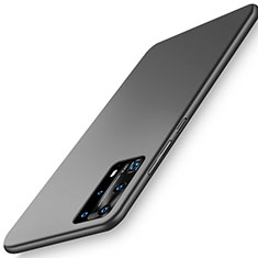 Huawei P40 Pro+ Plus用ハードケース プラスチック 質感もマット カバー P01 ファーウェイ ブラック