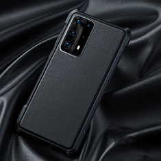 Huawei P40 Pro+ Plus用360度 フルカバー極薄ソフトケース シリコンケース 耐衝撃 全面保護 バンパー S06 ファーウェイ ブラック