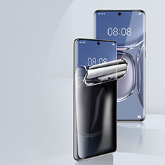 Huawei P50用高光沢 液晶保護フィルム フルカバレッジ画面 反スパイ ファーウェイ クリア