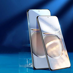 Huawei P50用強化ガラス フル液晶保護フィルム F03 ファーウェイ ブラック
