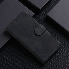 Huawei P60用手帳型 レザーケース スタンド カバー L03Z ファーウェイ ブラック