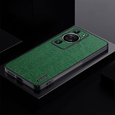 Huawei P60用極薄ソフトケース シリコンケース 耐衝撃 全面保護 PB1 ファーウェイ グリーン