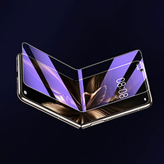 Huawei P60 Pocket用高光沢 液晶保護フィルム フルカバレッジ画面 アンチグレア ブルーライト ファーウェイ クリア