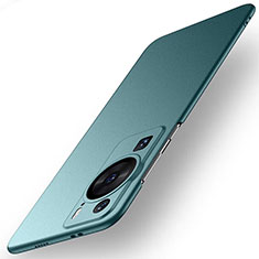 Huawei P60 Pro用ハードケース プラスチック 質感もマット カバー ファーウェイ グリーン