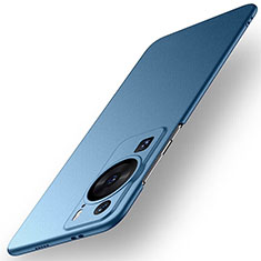 Huawei P60 Pro用ハードケース プラスチック 質感もマット カバー ファーウェイ ネイビー