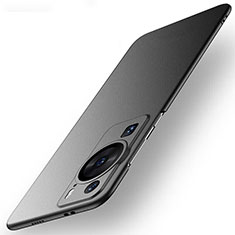 Huawei P60 Pro用ハードケース プラスチック 質感もマット カバー ファーウェイ ブラック