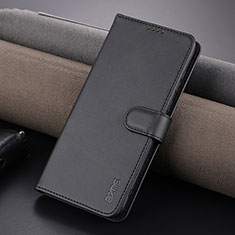 Huawei P60 Pro用手帳型 レザーケース スタンド カバー YZ5 ファーウェイ ブラック