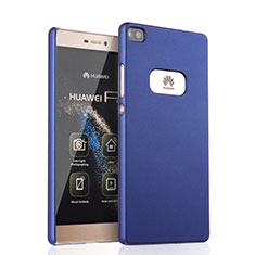 Huawei P8用ハードケース プラスチック 質感もマット ファーウェイ ネイビー