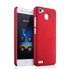Huawei P8 Lite Smart用ハードケース プラスチック 質感もマット ファーウェイ レッド