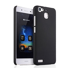 Huawei P8 Lite Smart用ハードケース プラスチック 質感もマット ファーウェイ ブラック