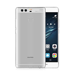 Huawei P9用極薄ソフトケース シリコンケース 耐衝撃 全面保護 クリア透明 カバー ファーウェイ クリア