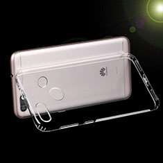 Huawei P9 Lite Mini用極薄ソフトケース シリコンケース 耐衝撃 全面保護 クリア透明 T07 ファーウェイ クリア