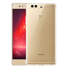 Huawei P9 Plus用極薄ソフトケース シリコンケース 耐衝撃 全面保護 クリア透明 T07 ファーウェイ クリア