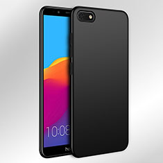 Huawei Y5 Prime (2018)用ハードケース プラスチック 質感もマット ファーウェイ ブラック