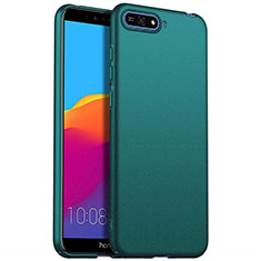 Huawei Y6 (2018)用ハードケース プラスチック 質感もマット P01 ファーウェイ グリーン