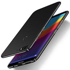 Huawei Y6 Prime (2018)用ハードケース プラスチック 質感もマット M01 ファーウェイ ブラック