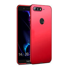 Huawei Y6 Prime (2018)用ハードケース プラスチック 質感もマット ファーウェイ レッド
