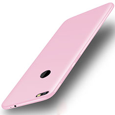 Huawei Y6 Pro (2017)用極薄ソフトケース シリコンケース 耐衝撃 全面保護 S01 ファーウェイ ピンク