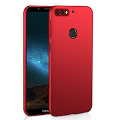 Huawei Y7 (2018)用ハードケース プラスチック 質感もマット M01 ファーウェイ レッド
