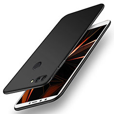 Huawei Y9 (2018)用ハードケース プラスチック 質感もマット M01 ファーウェイ ブラック