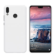 Huawei Y9 (2019)用ハードケース プラスチック 質感もマット M02 ファーウェイ ホワイト